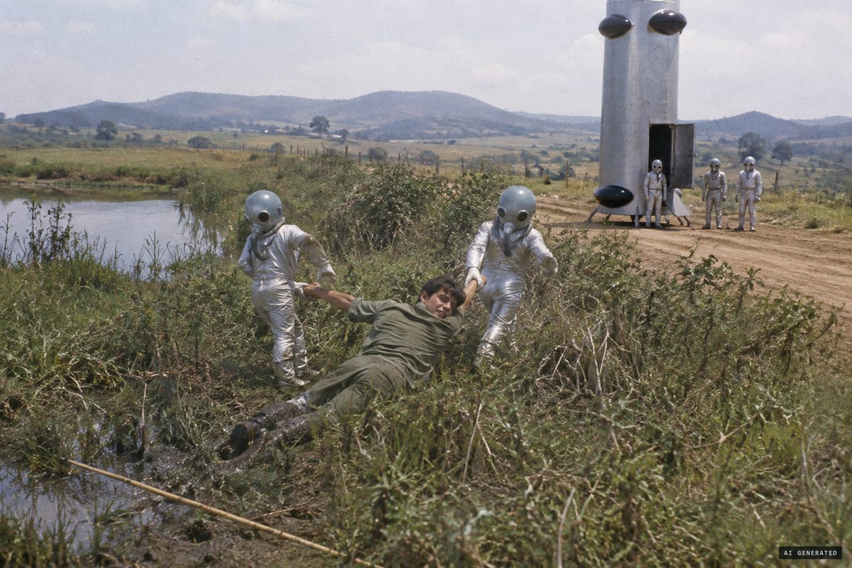 Bebedouro, Minas Gerais, 4 May 1969: José Antônio da Silva said small masked beings dragged him from his fishing spot to a grey cylindrical craft.