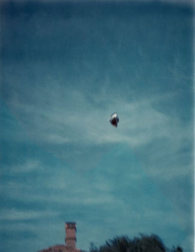 Copy of the Balwyn UFO photograph taken by James Kibel in 1966