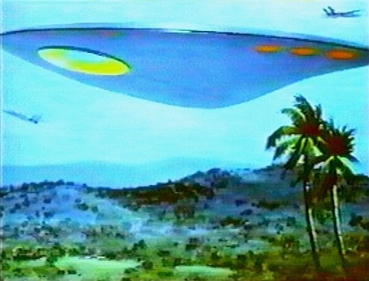 Image accompanying area51blog's Cabo Rojo dossier. Nature unverified, possibly a sketch or reconstruction.