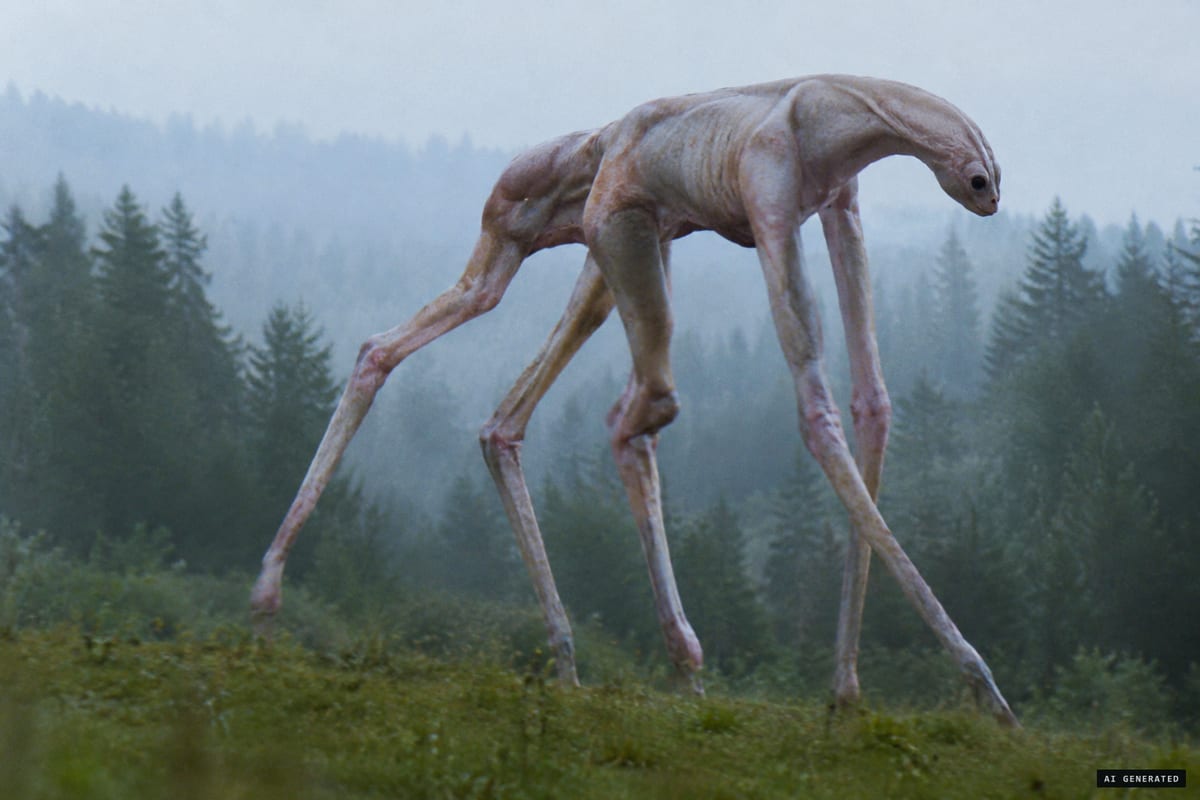 AI reconstruction: Make the creature look more like the description