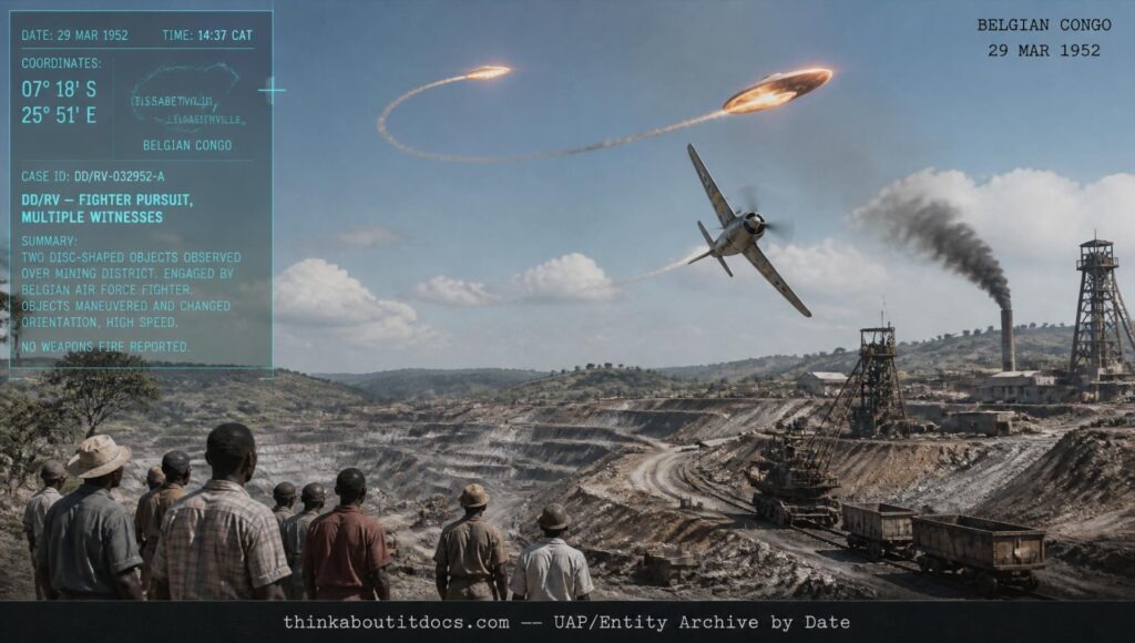 Illustration of the Elizabethville pursuit (not an event photo)