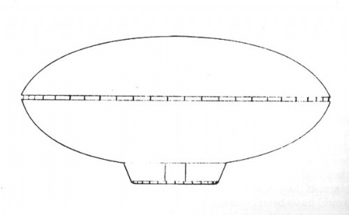 Drawing of the craft from the second abduction, based on Iris Cárdenas's sketch