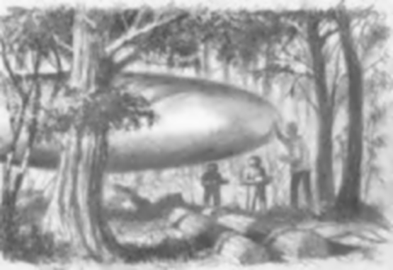 Artist's impression of the Gary Wilcox encounter (URL reconstructed, unverified)