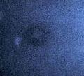 Puerto Rico image of 14 November 1996: dark rings from dust shadows on the optics.