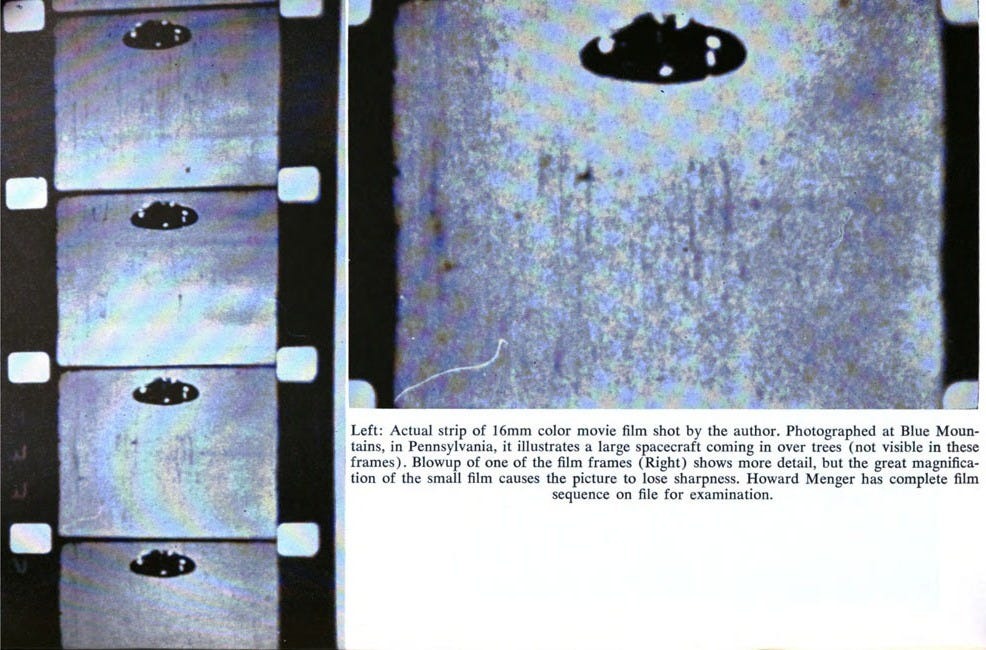 Surviving edited motion-picture footage from the Blue Mountains filming of September 8 to 9, 1958 (film strip)