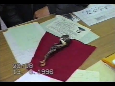 Frame or photo of the mummified body