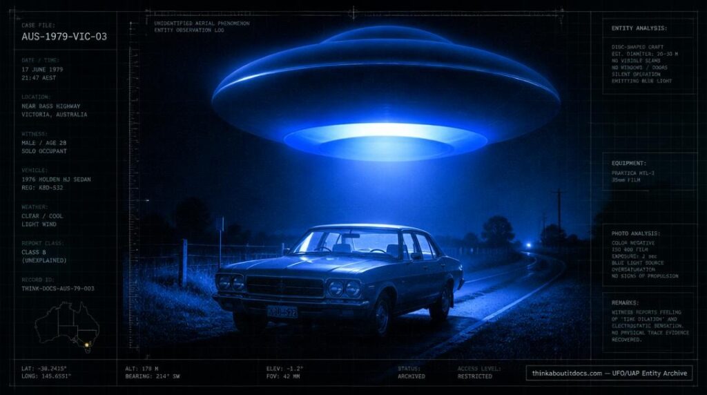 Illustration of the 1972 Maureen Puddy encounters