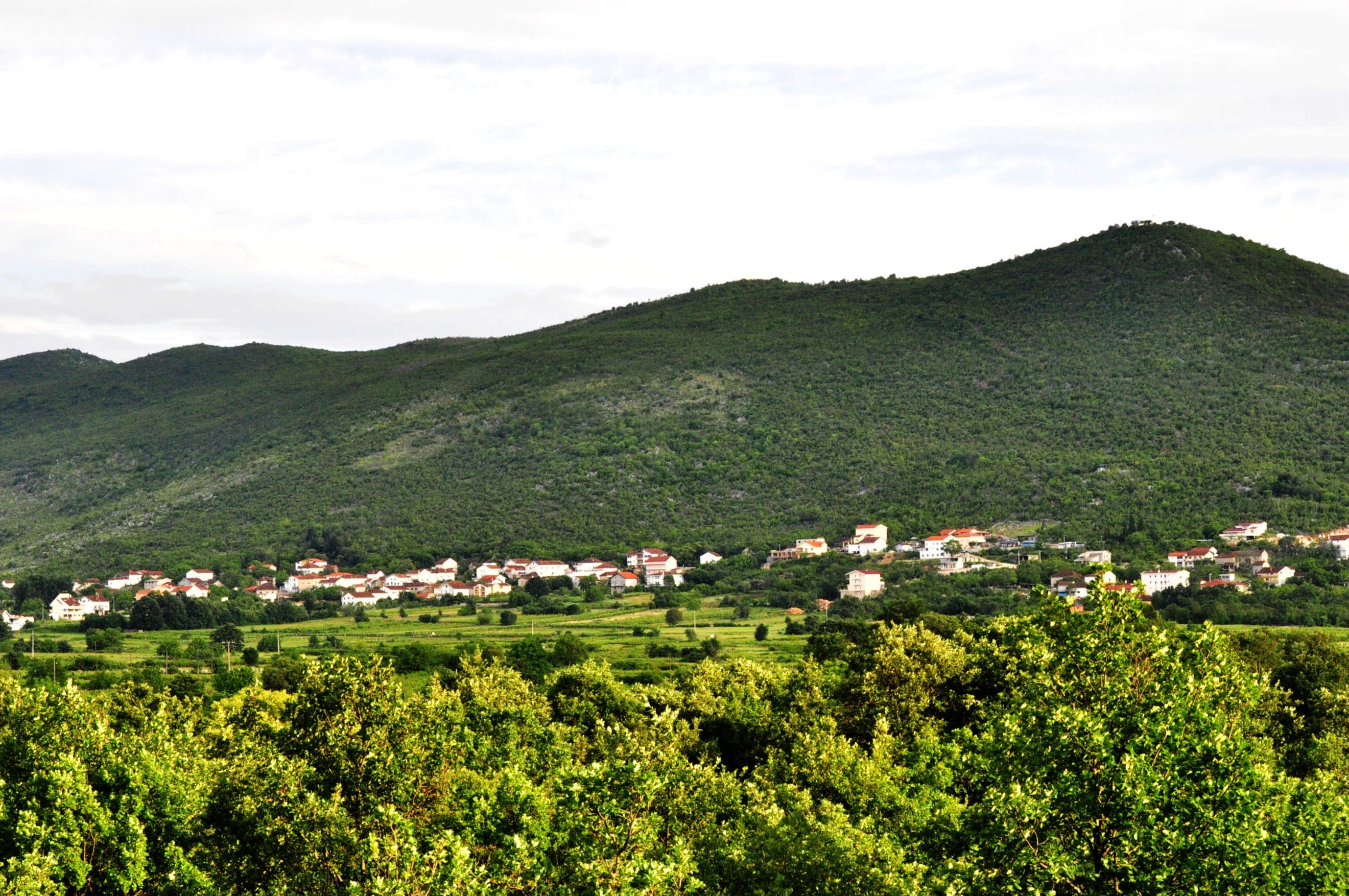 Križevac seen from Hotel Pansion Porta, 2010