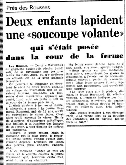 La Bourgogne Républicaine clipping, 30 September 1954