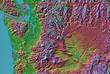 Map of the expedition location