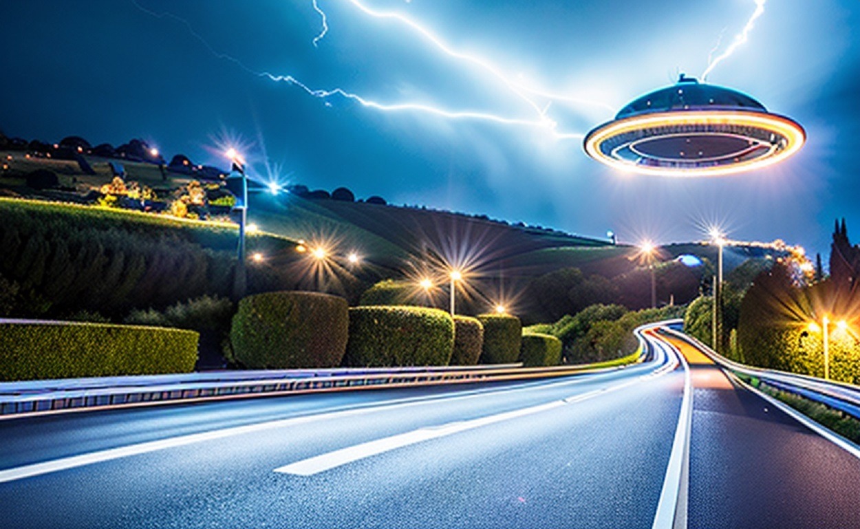 Uncaptioned image from the UFO Insight article; content unverified