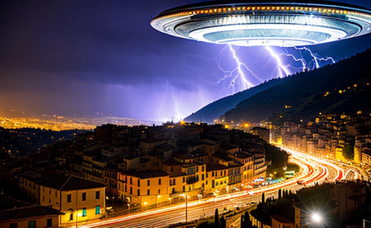 Uncaptioned image from the UFO Insight article; content unverified