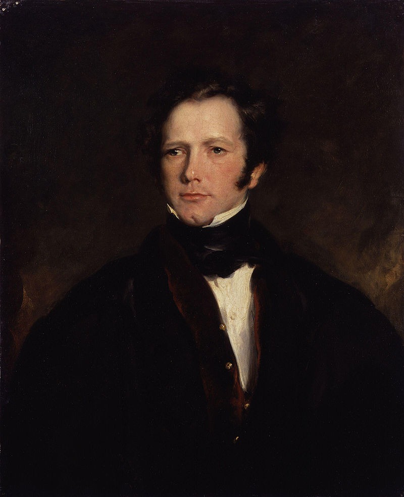 Portrait of Captain Frederick Marryat, who reported meeting the Brown Lady in 1836