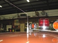 The bent roof antenna.