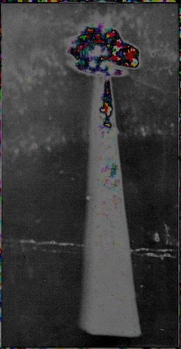 Colorized enhancement of the beam photo by Christian Toussay (derivative)