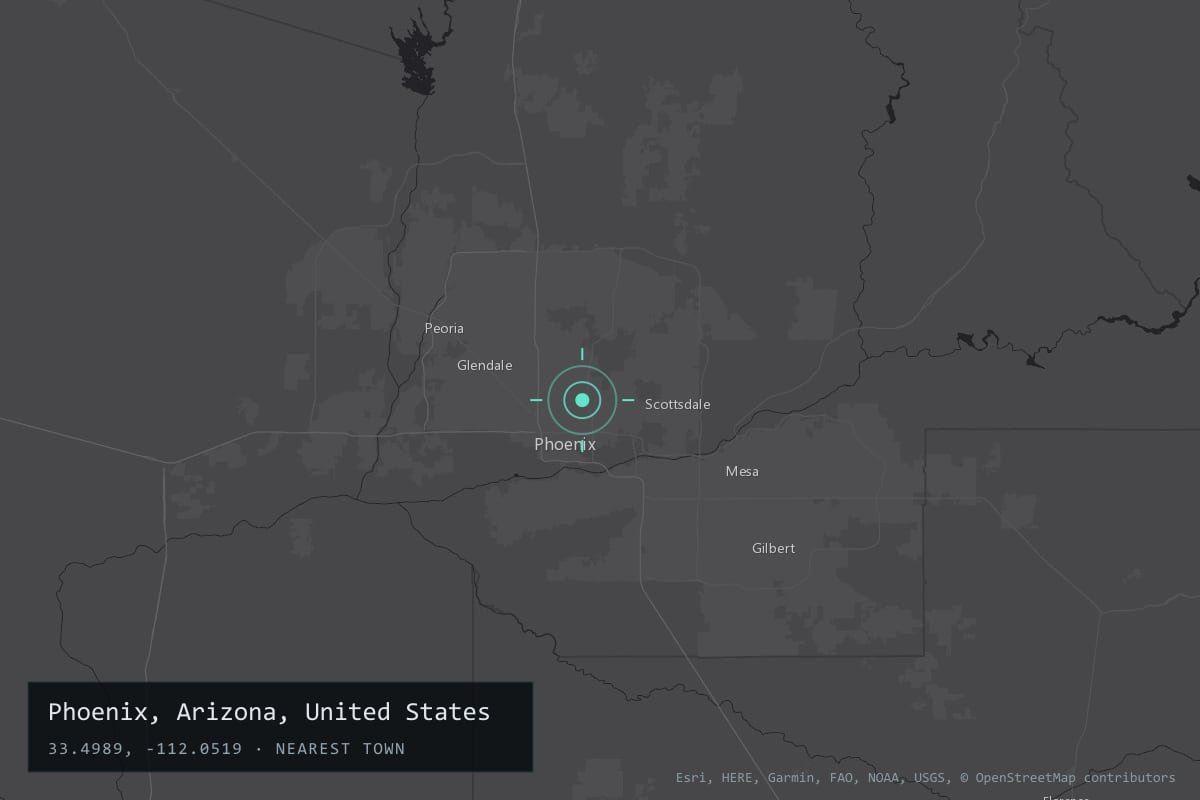 Where it happened: Phoenix, Arizona, United States