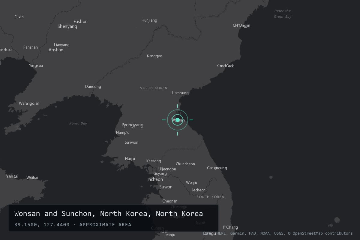 Where it happened: Wonsan and Sunchon, North Korea, North Korea