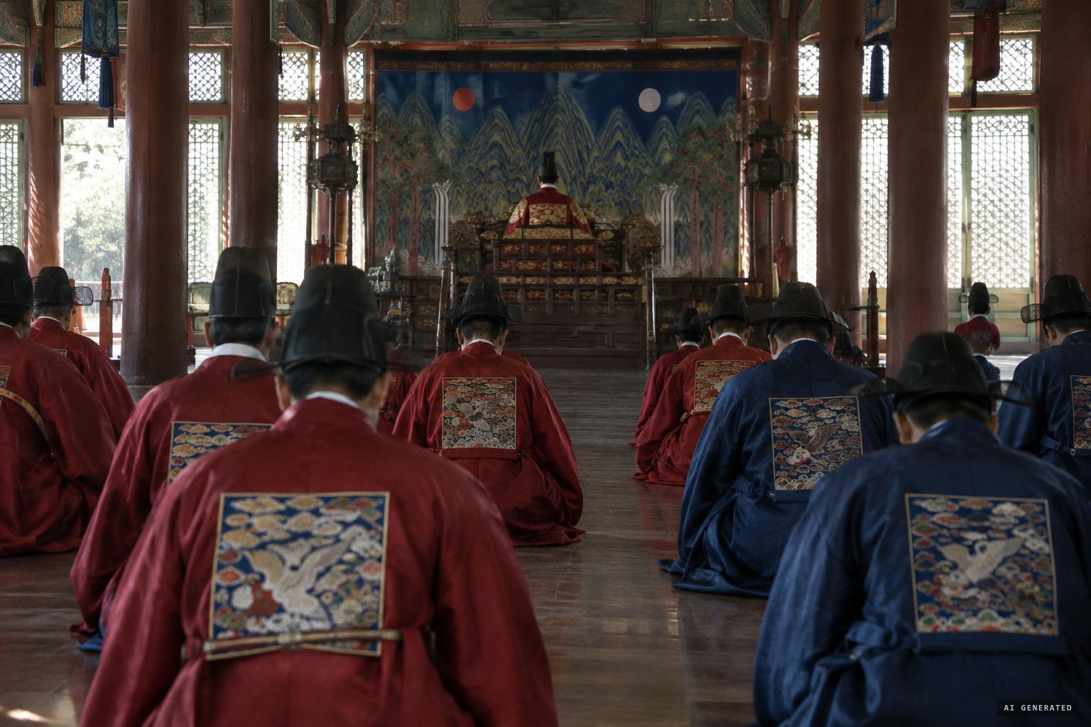 The Joseon court, where signs in the sky were read as warnings from heaven