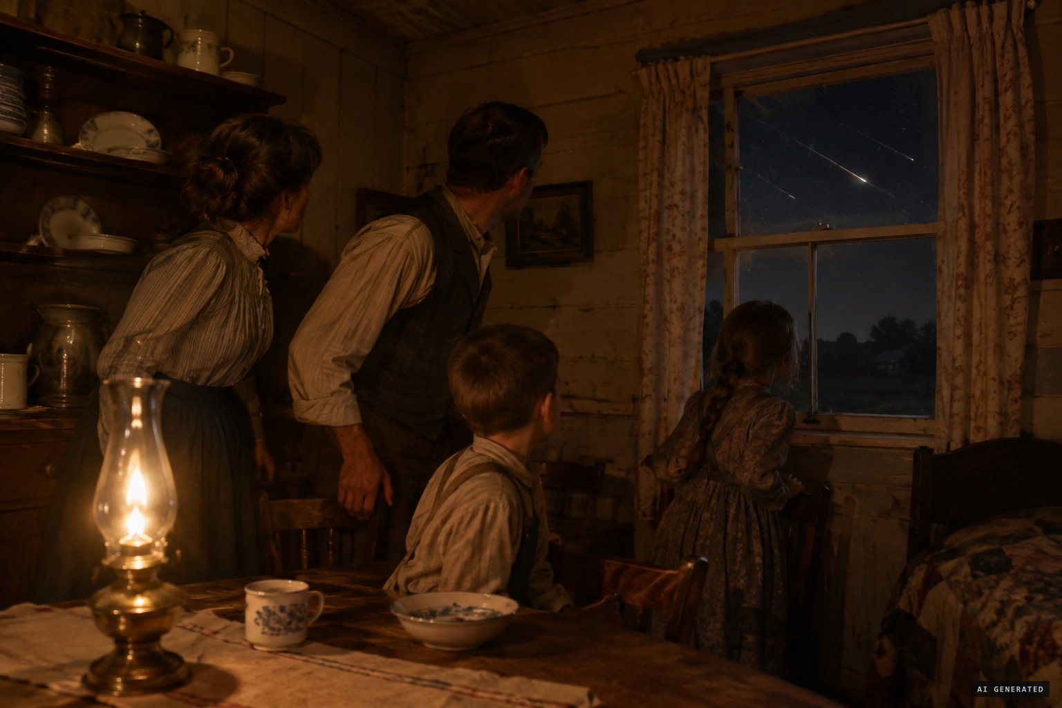 At some Canadian stations, people felt their houses tremble