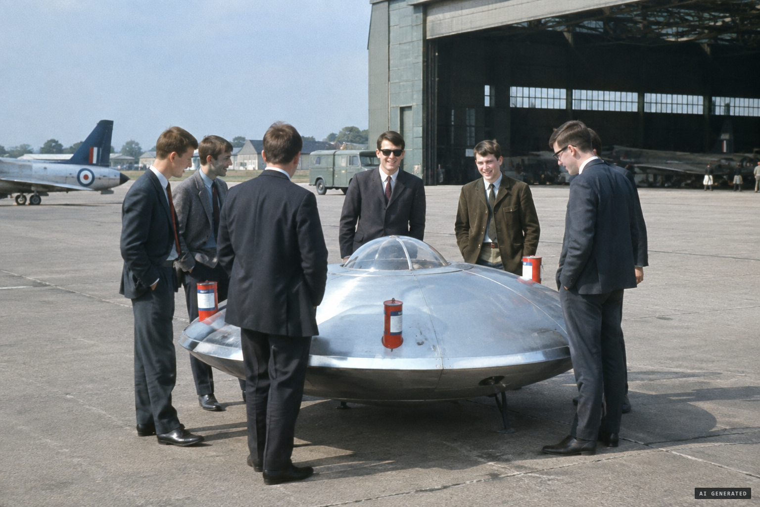The stunt raises its £2,000 for charity