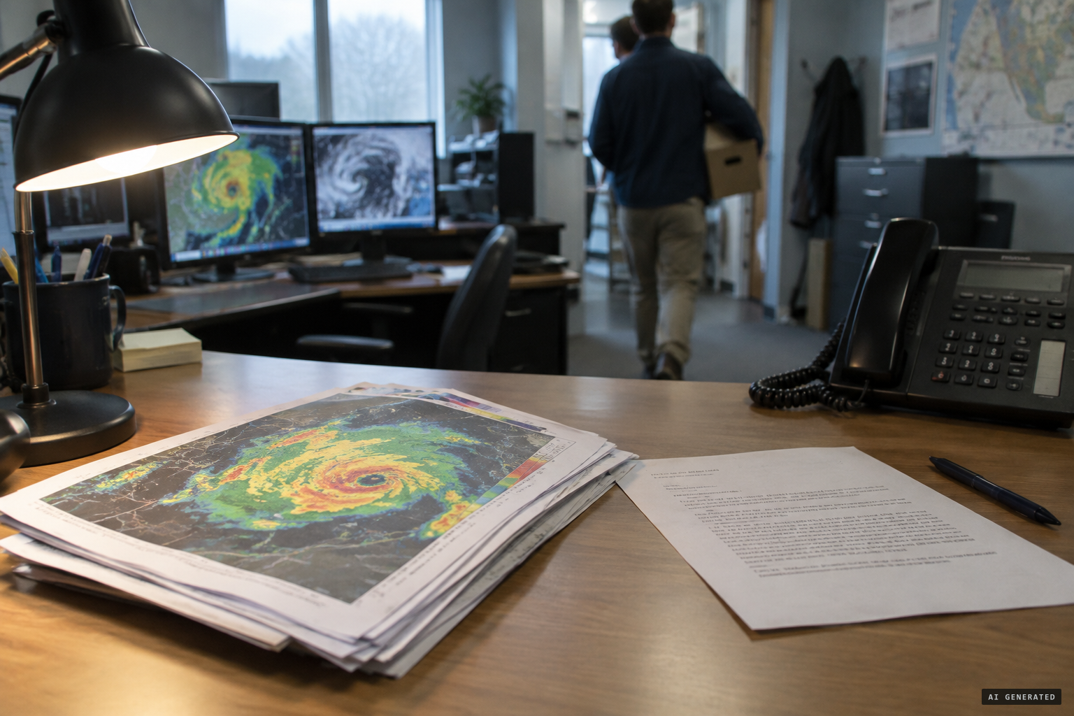 The weather service dismisses the blips; Bushong is told not to talk to the media