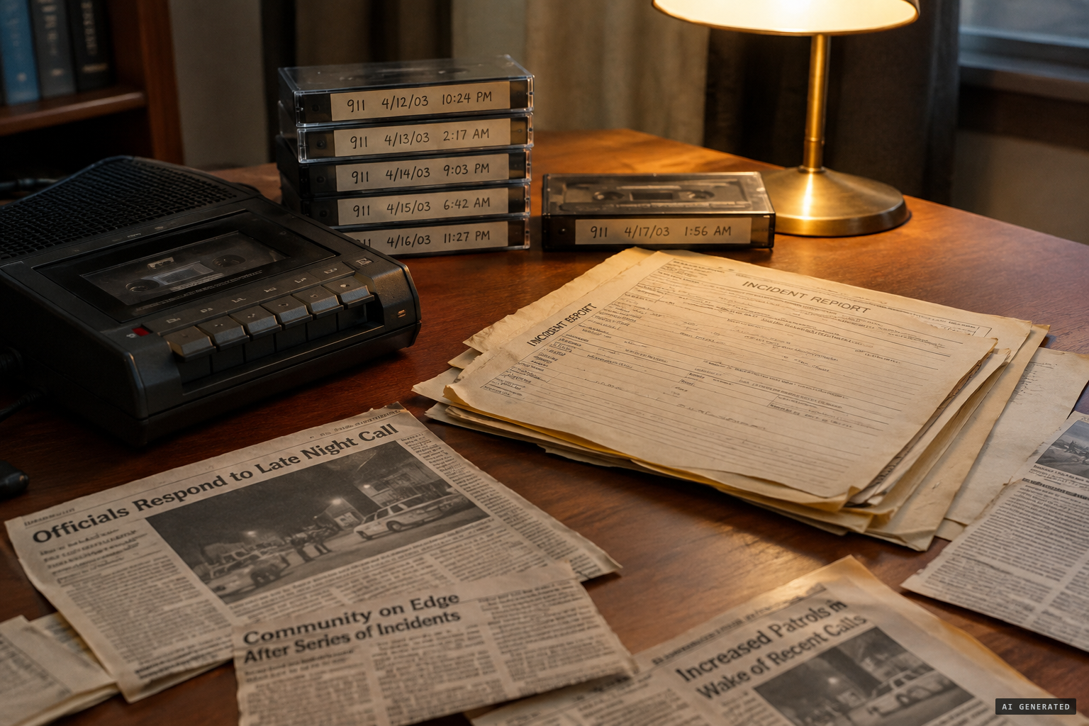 No photo or film: what remains is sound and paper