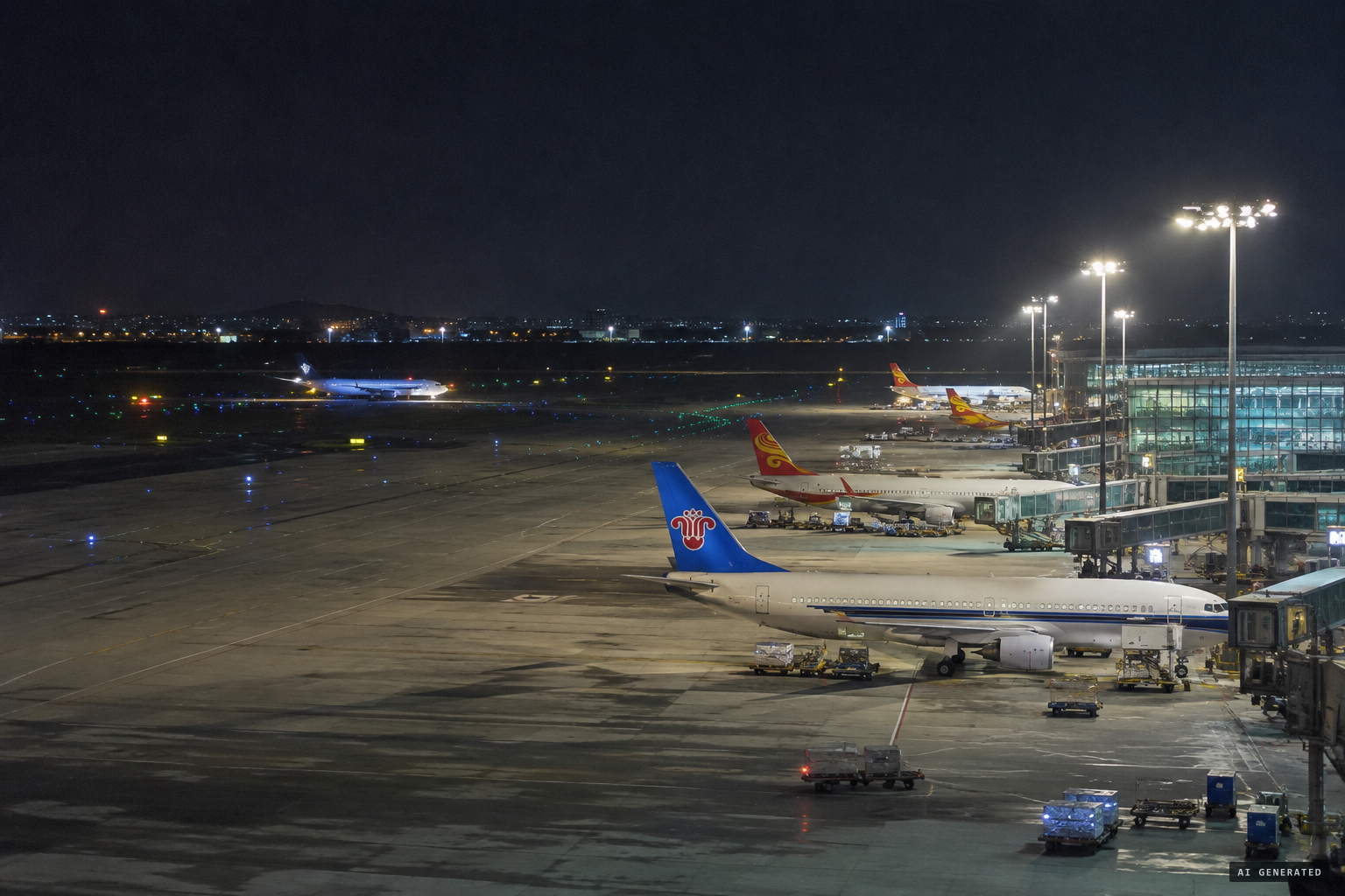 Outbound flights are held while inbound flights are sent to Ningbo and Wuxi