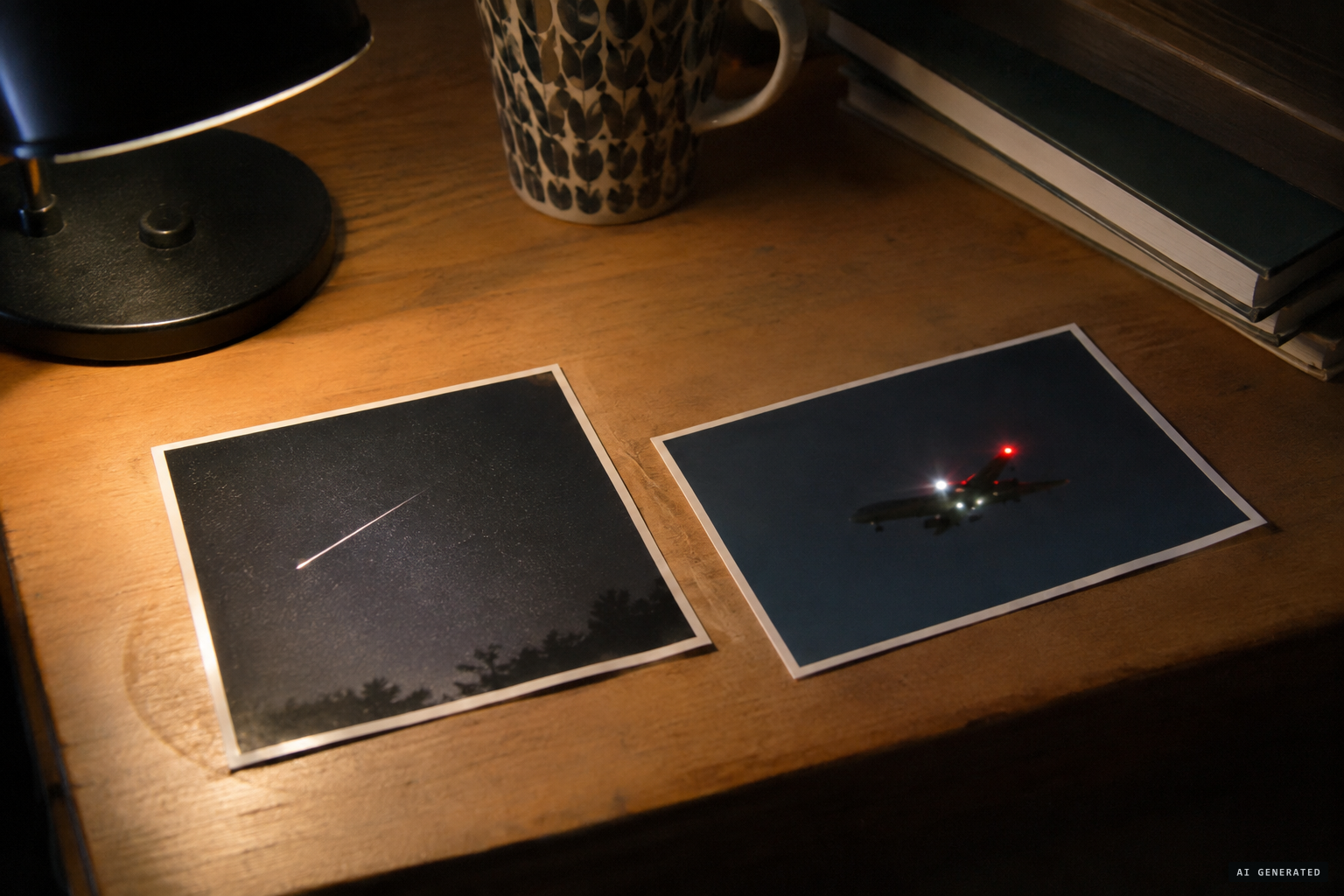 A planetarium scientist says Ma's photo looks just like a plane's strobe lamps