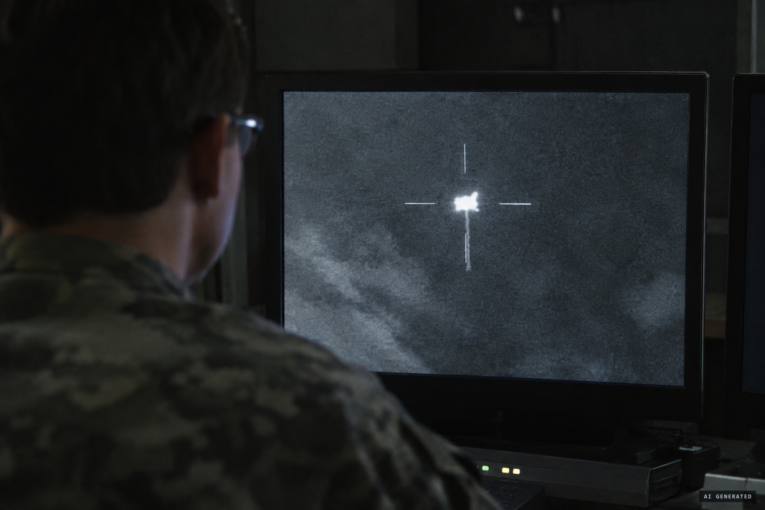 The 46-second infrared clip is released under PURSUE