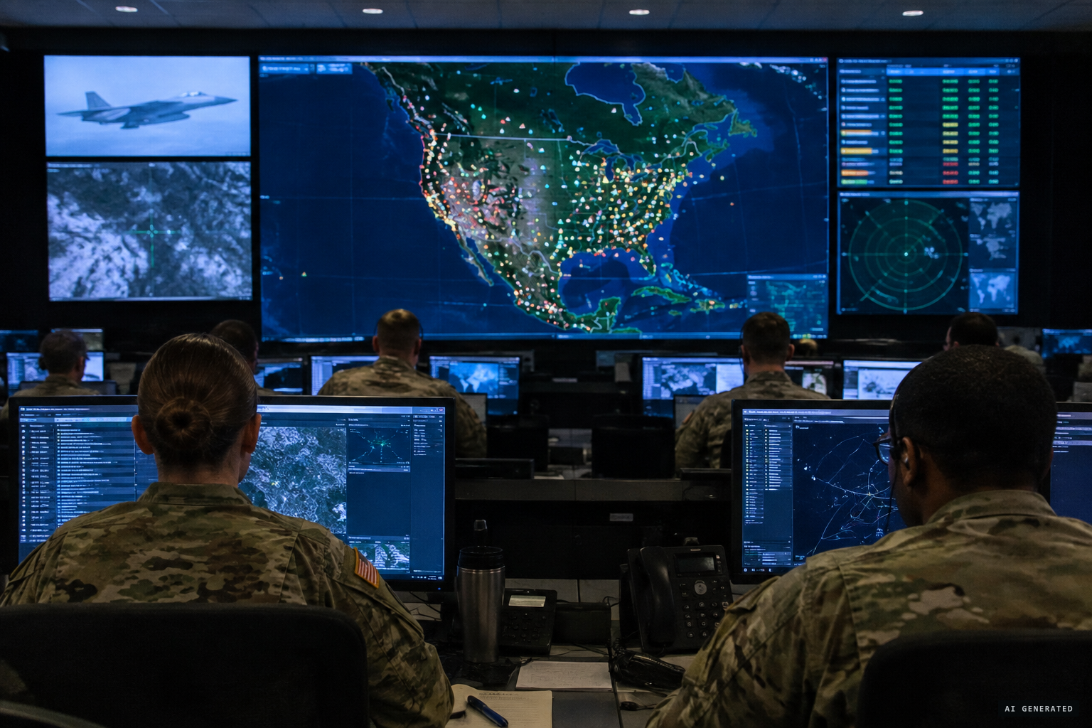 NORAD counts 350 incursions over 100 military bases