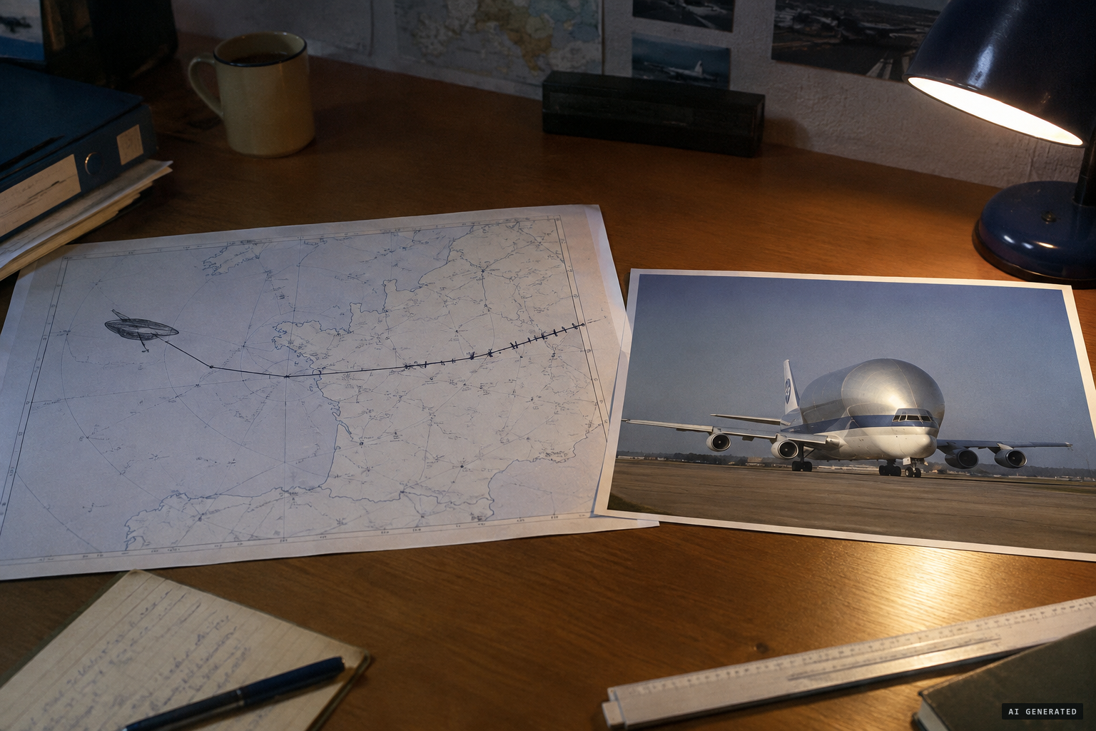 Sceptics point out the mismatch: the radar track came from the right, but the object was seen on the left.