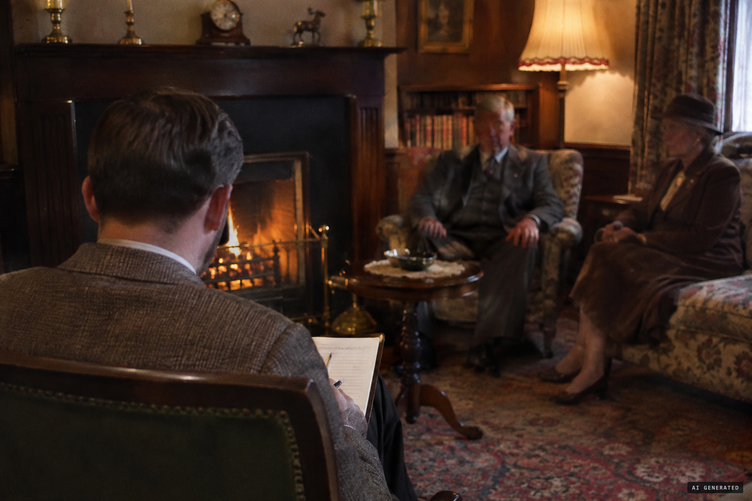 Rupert Gould interviews the Mackays at the loch