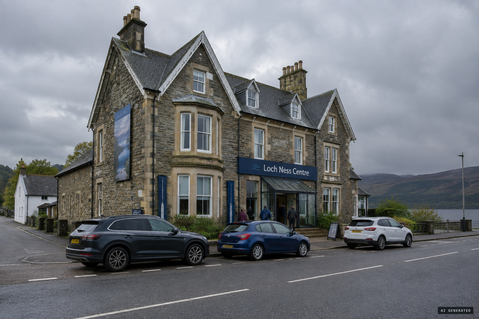 The former Drumnadrochit Hotel, now the Loch Ness Centre