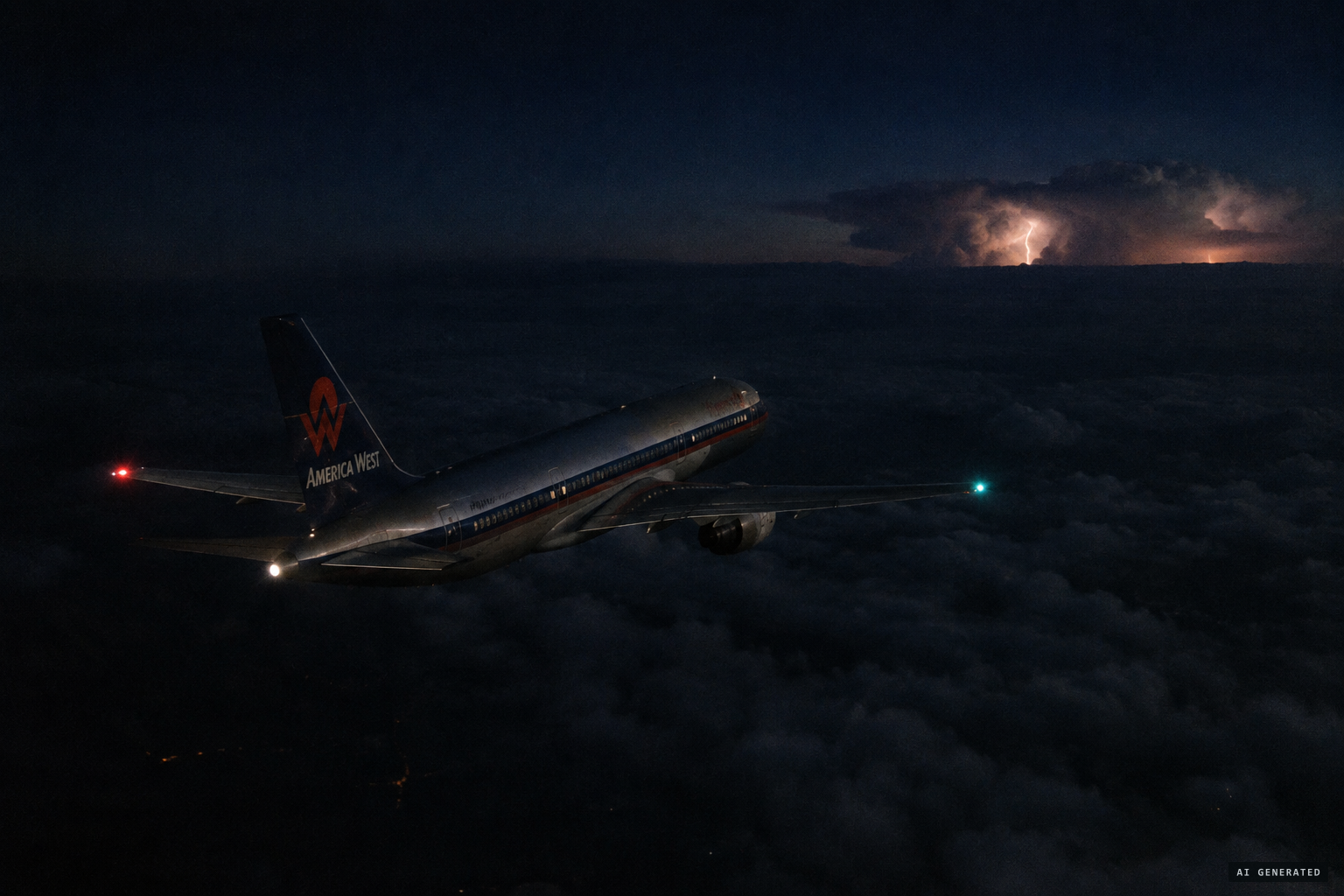 Cactus 564, a Boeing 757 from Tampa to Las Vegas, at 39,000 feet over the Texas Panhandle
