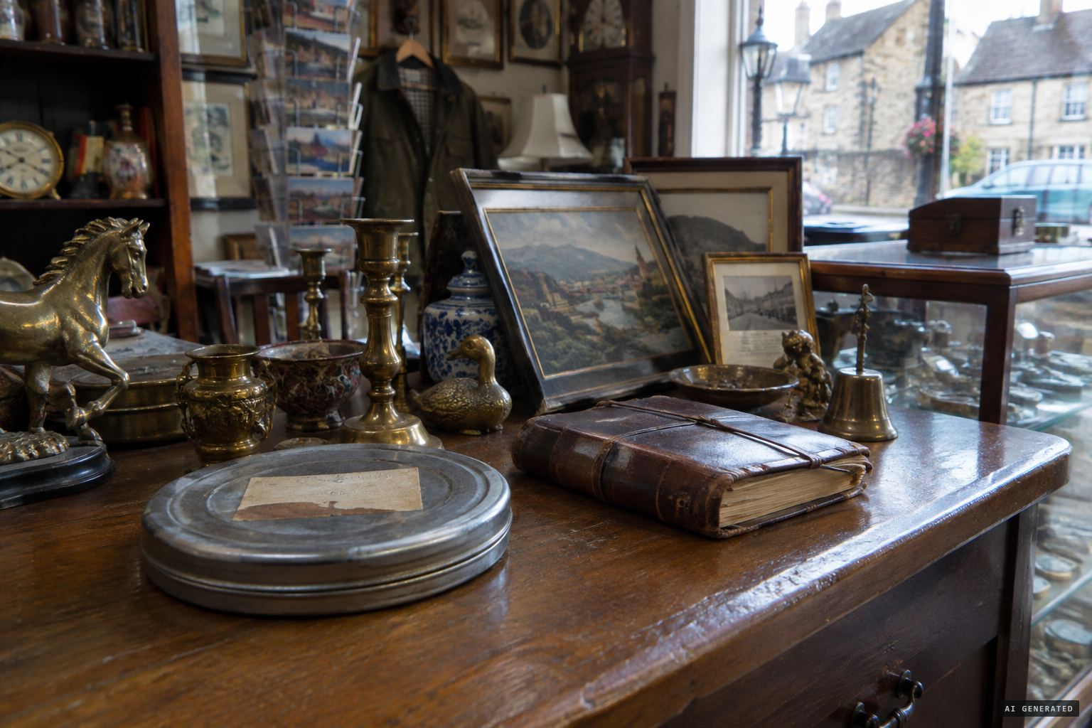 The supposed film and diary of a soldier, found in a Monmouth antiques shop