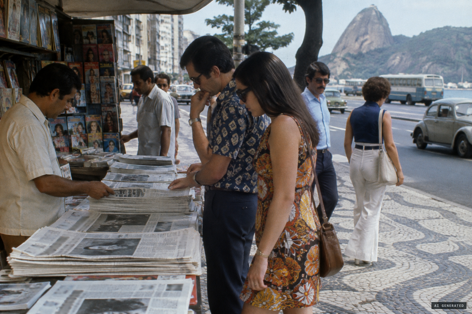 The Rio daily O Dia breaks the story on 4 October 1977.