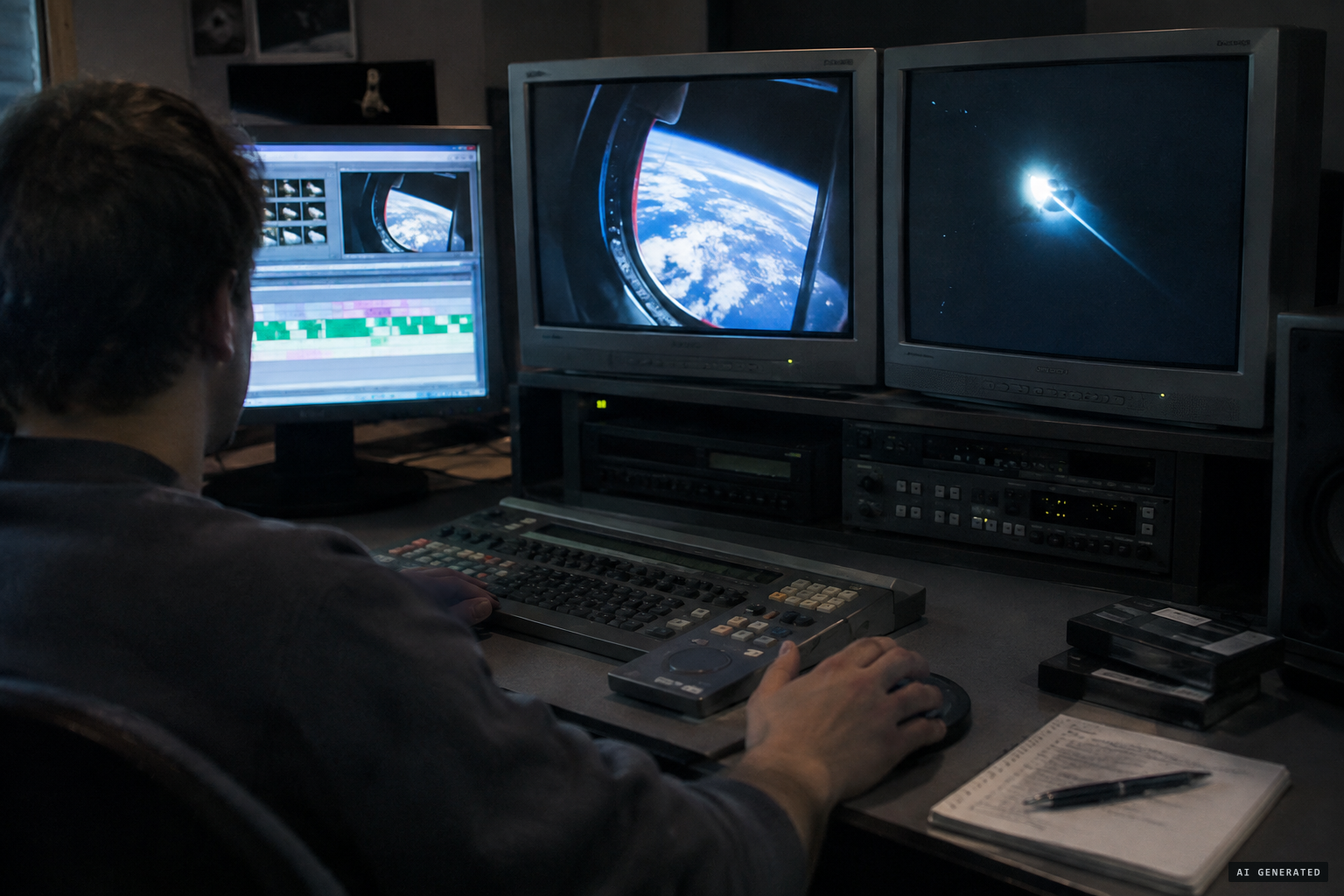 A documentary edit that reversed Aldrin's meaning