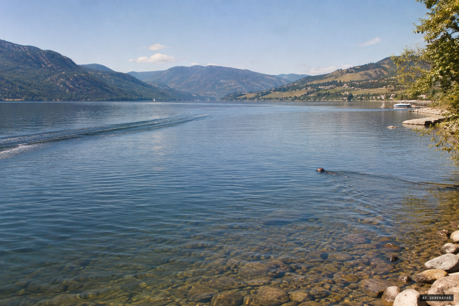 Something real on the water, but debate continues over what it was and how big