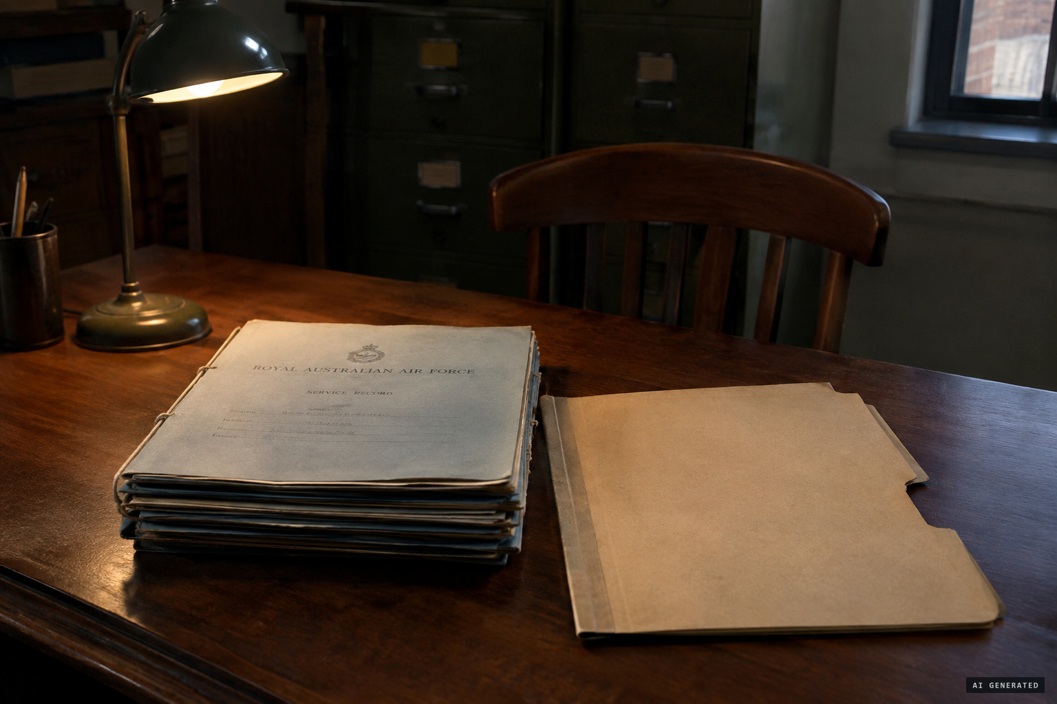 No 1944 paper trail exists for the flight