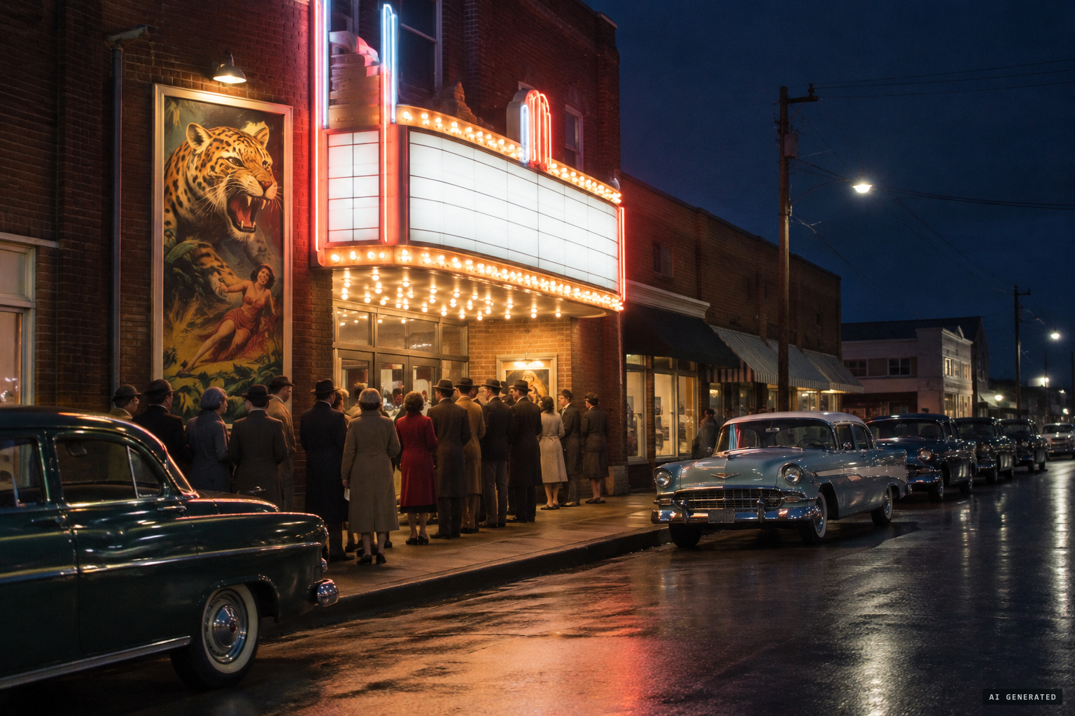 The mayor's theater draws crowds during the scare