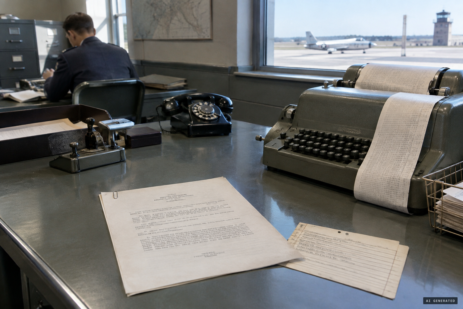The file at Wright-Patterson: judged to be an aurora display