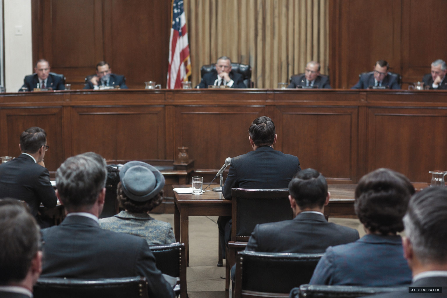 James E. McDonald describes the case to the House Committee on Science and Astronautics