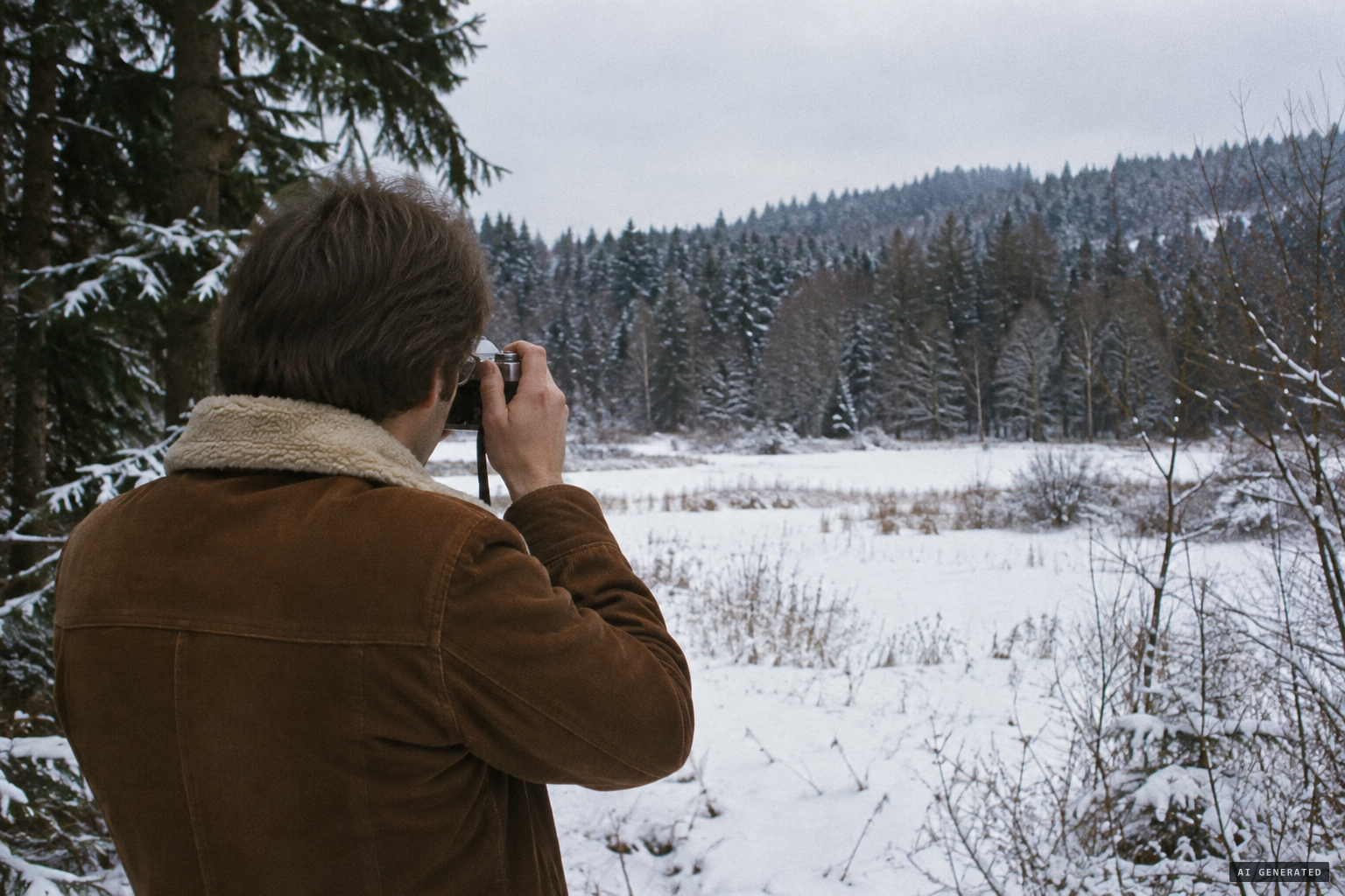 28 January 1975, 14:15: Meier takes his first photograph near Hinwil