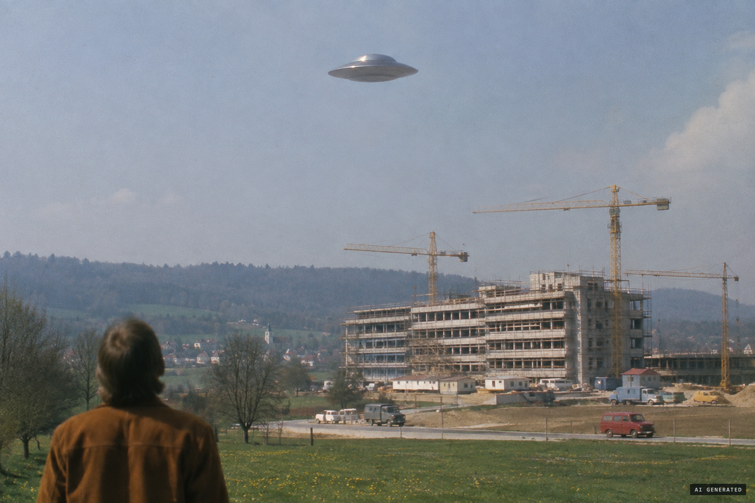 18 March 1975, Winkelriet: the ship above a hospital under construction