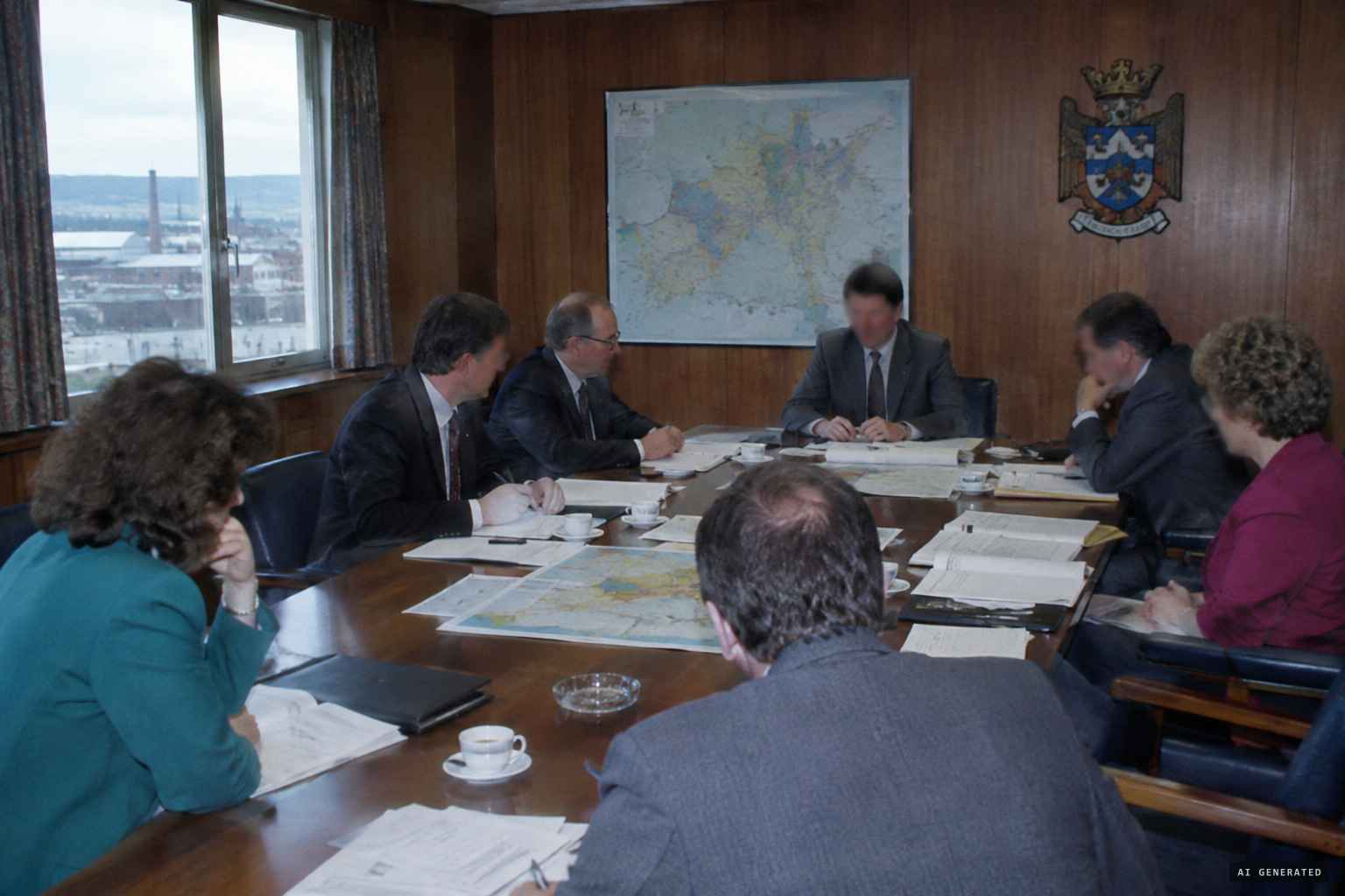 The 1993 meeting on the sightings, which reached no conclusions