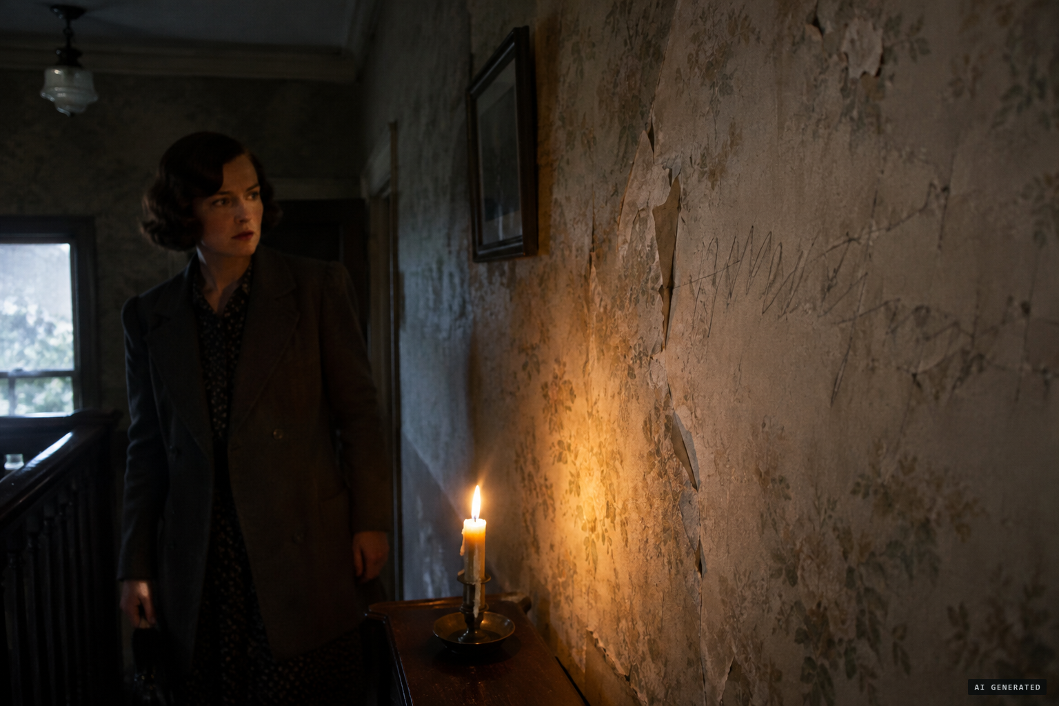 Wall writings appear during the Foysters' time
