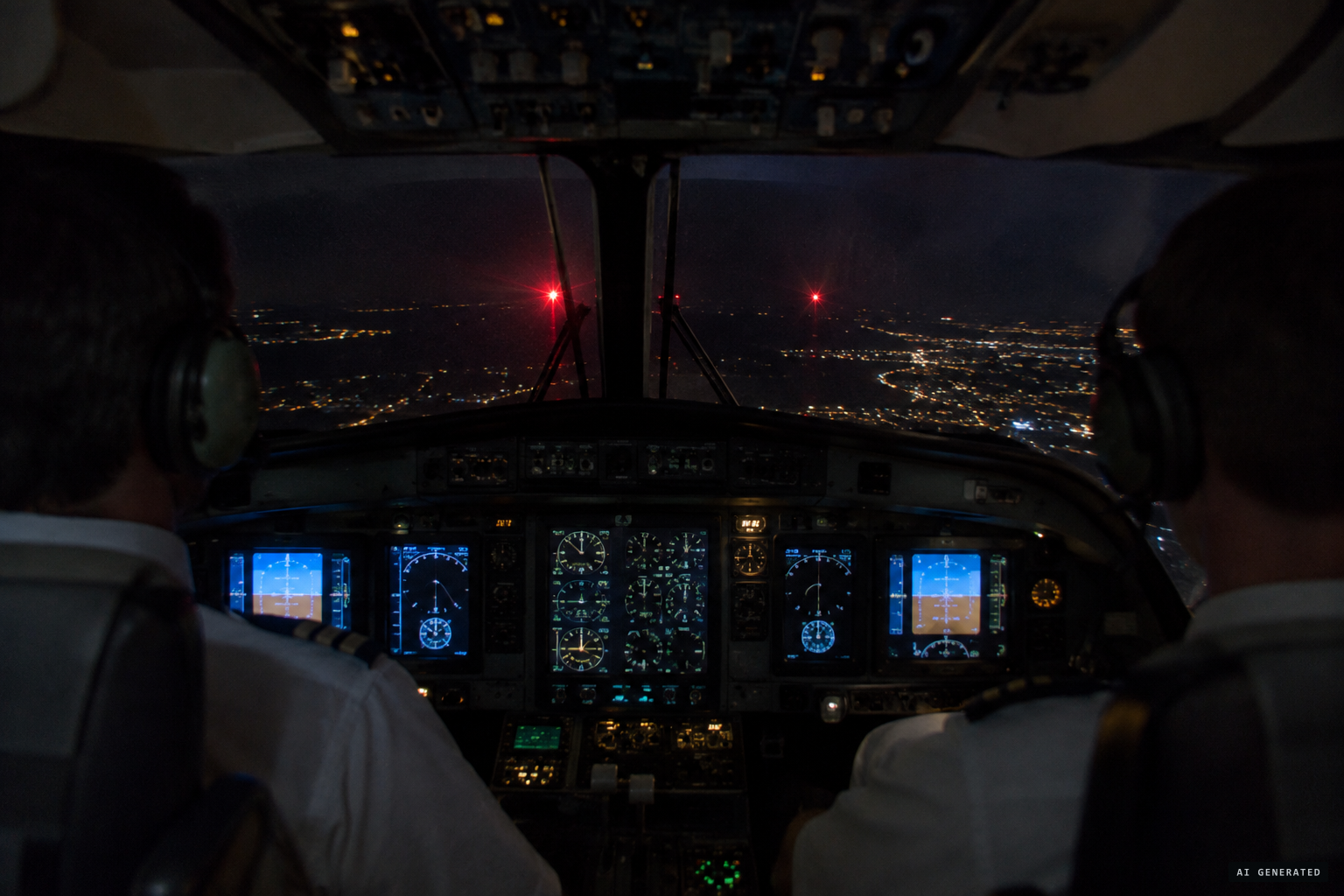 Aboard Xingu PT-MBZ, Ozires Silva flies toward big red stars
