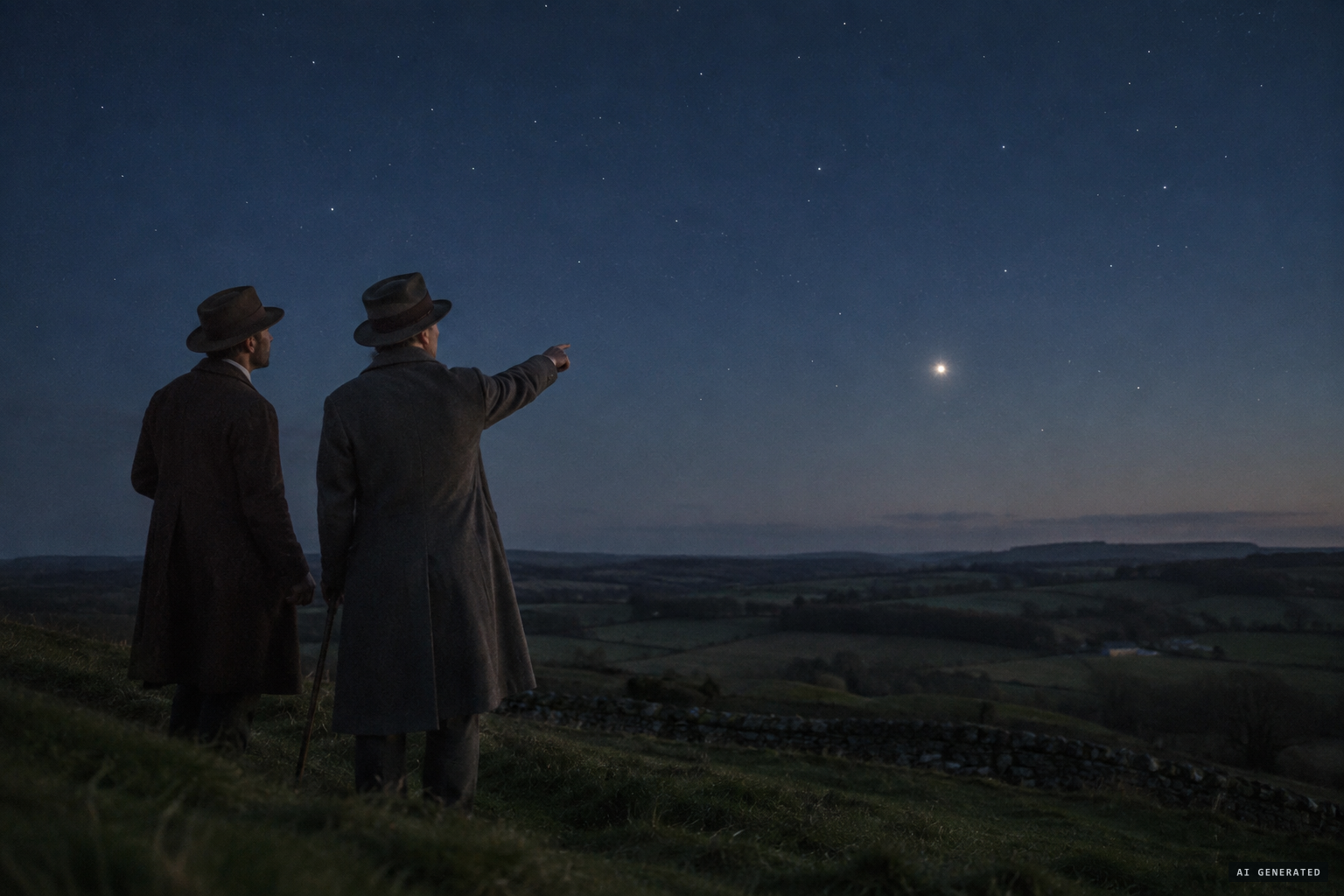 Many simpler sightings were probably planets and stars.