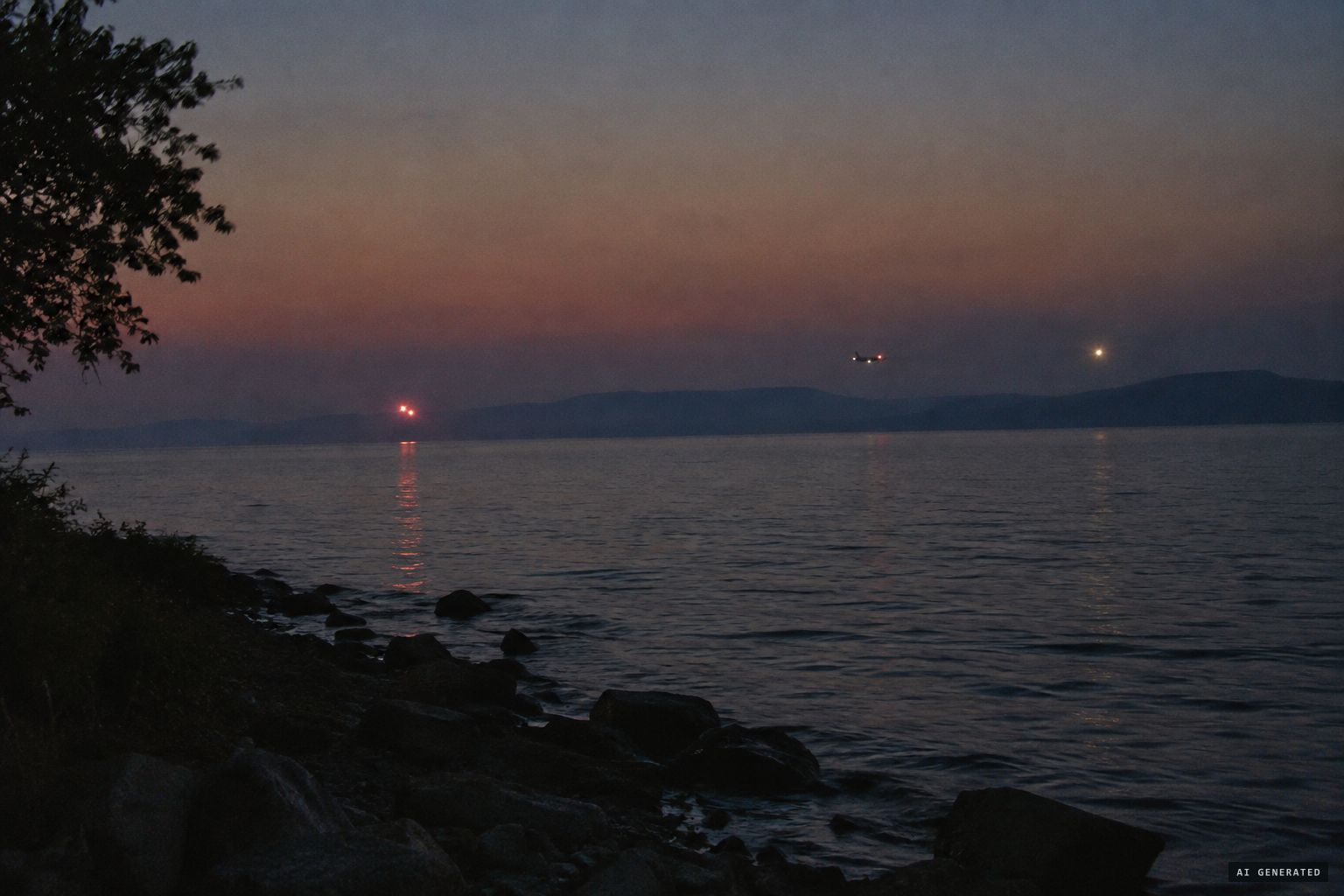 Skeptics suggest flares, aircraft or distorted astronomical objects