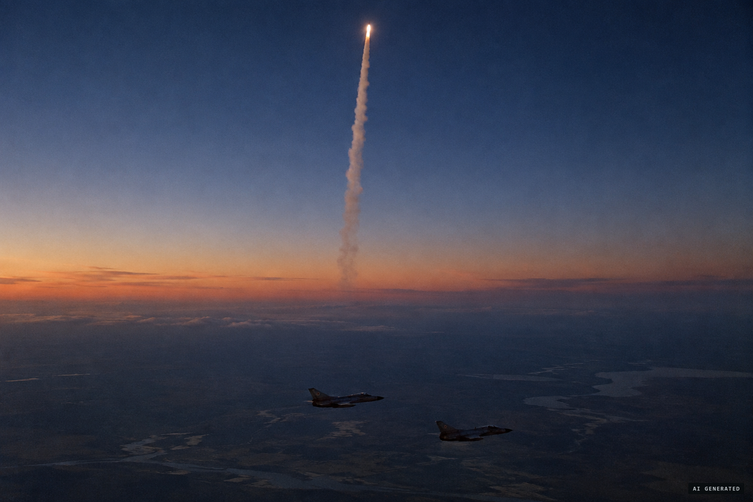 Later retellings: it climbs from 7,000 to 70,000 feet